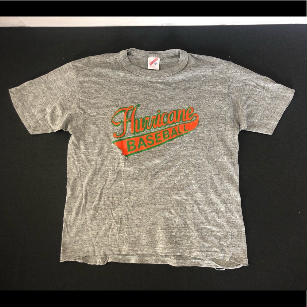 Hurricane Baseball Tee Shirt